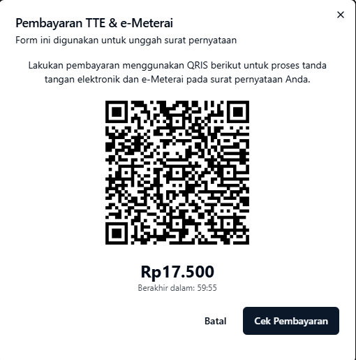 form pembayaran