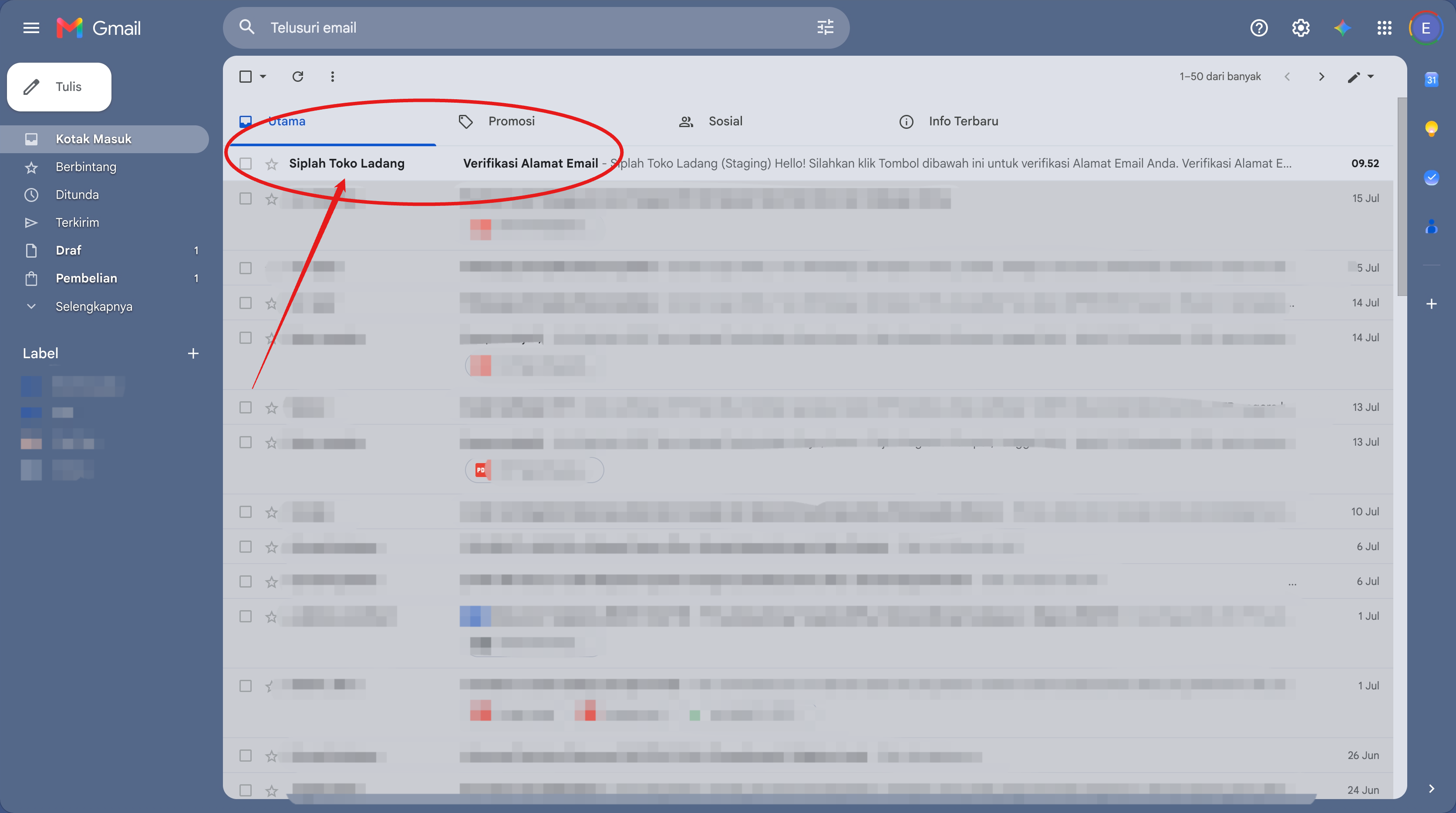 contoh link verifikasi email